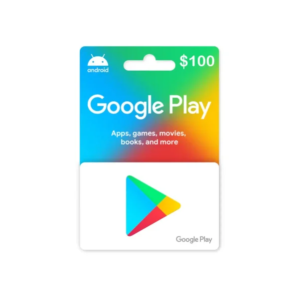 Google Play Gift Card USA 100